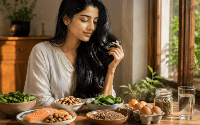 Best Vitamins and Foods for Hair Growth
