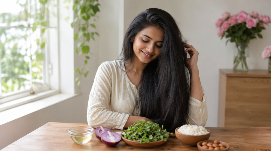How to Stop Hair Fall Naturally at Home (10 Proven Tips)